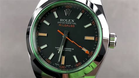 rolex oyster perpetual milgauss review.